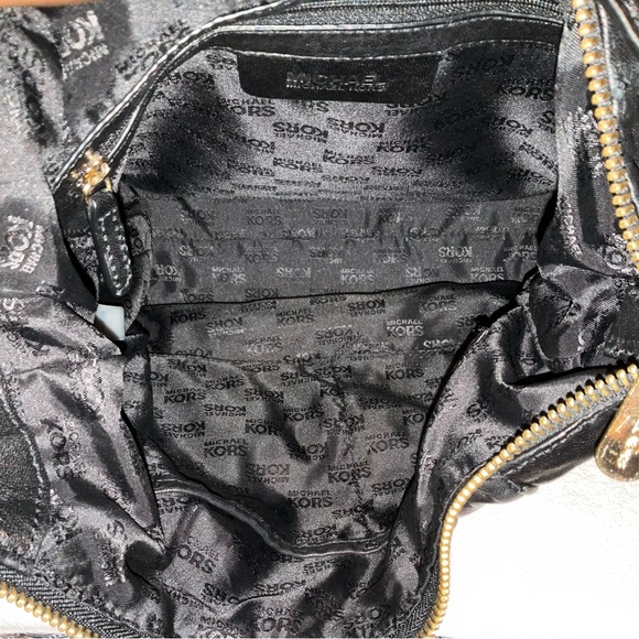 Michael Kors black leather hobo bag - Picture 7 of 8